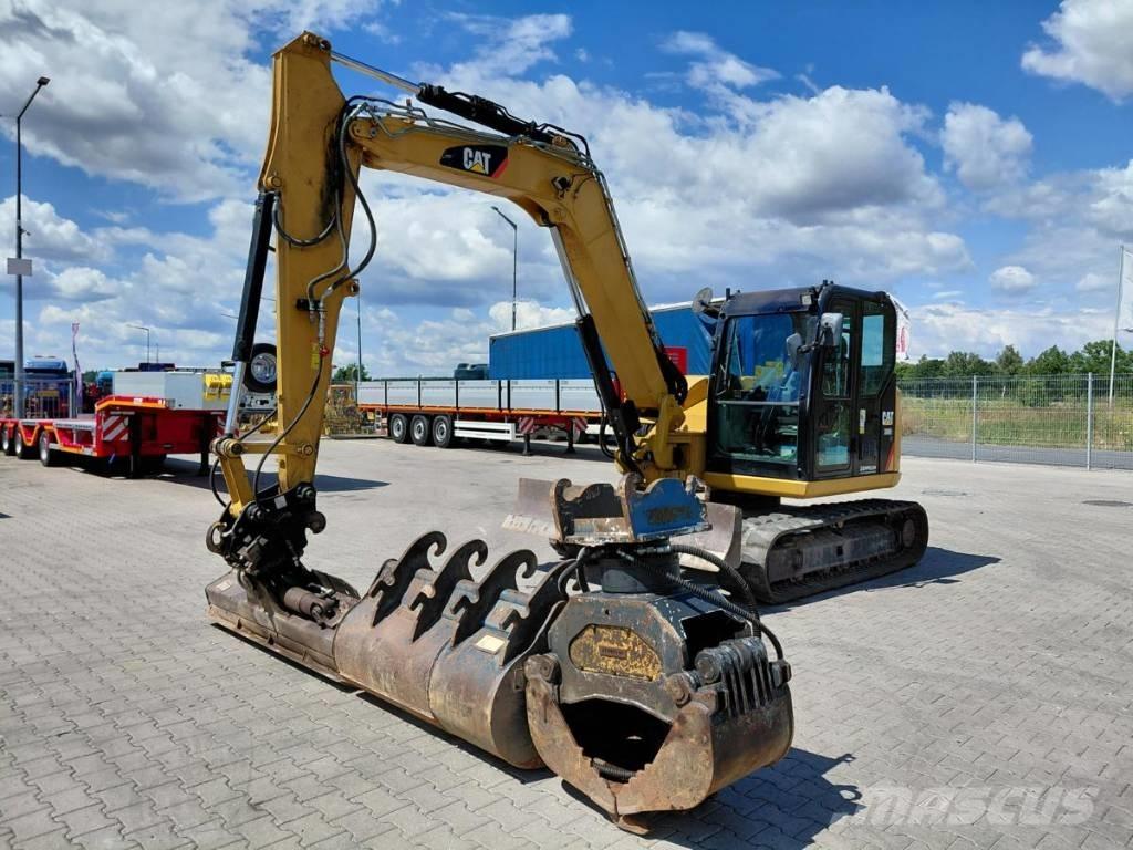 CAT 308 E 2 CR حفارات وسط 7 طن - 12 طن