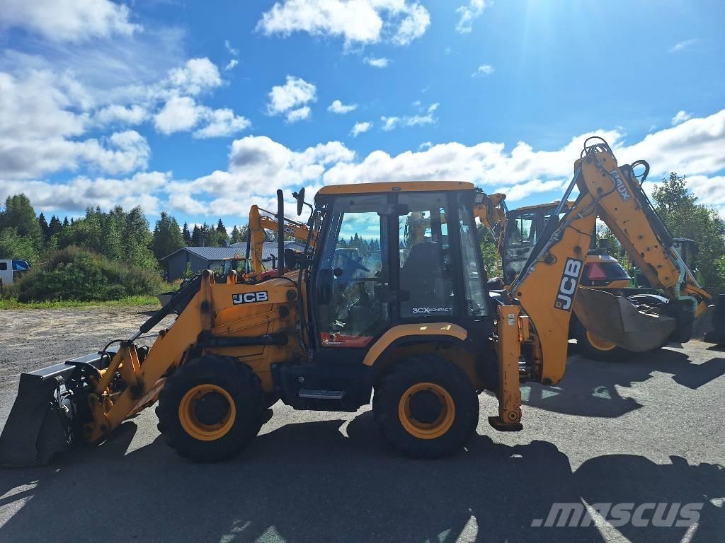 JCB 3 CXE Compact لوادر ذات جرافات عكسية