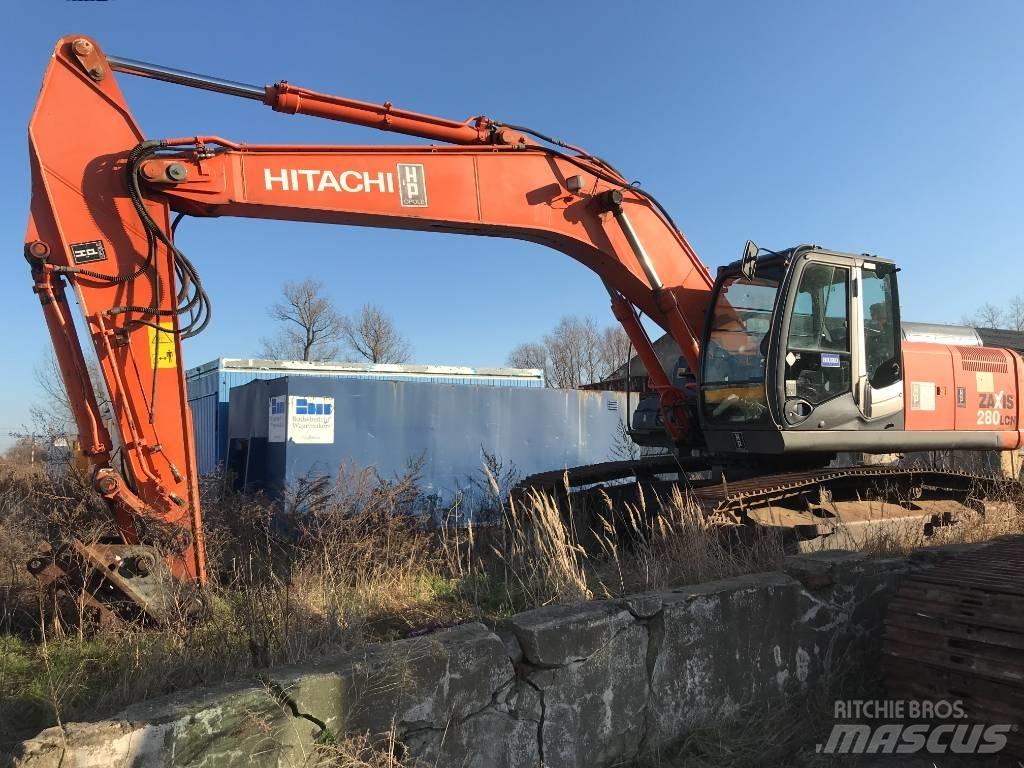 Hitachi ZX 280 LC-3 حفارات زحافة