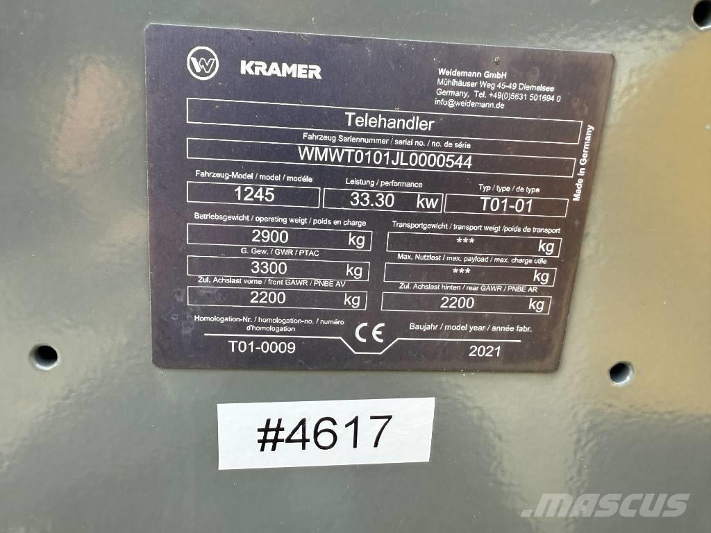 Kramer 1245 مناولات متداخلة