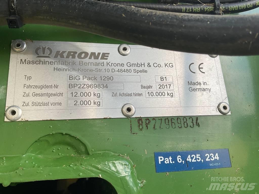 Krone BP1290 HS محزمات مربعة