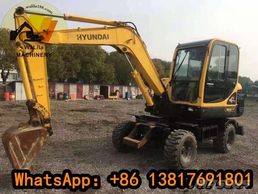Hyundai 60 W حفارات بعجل