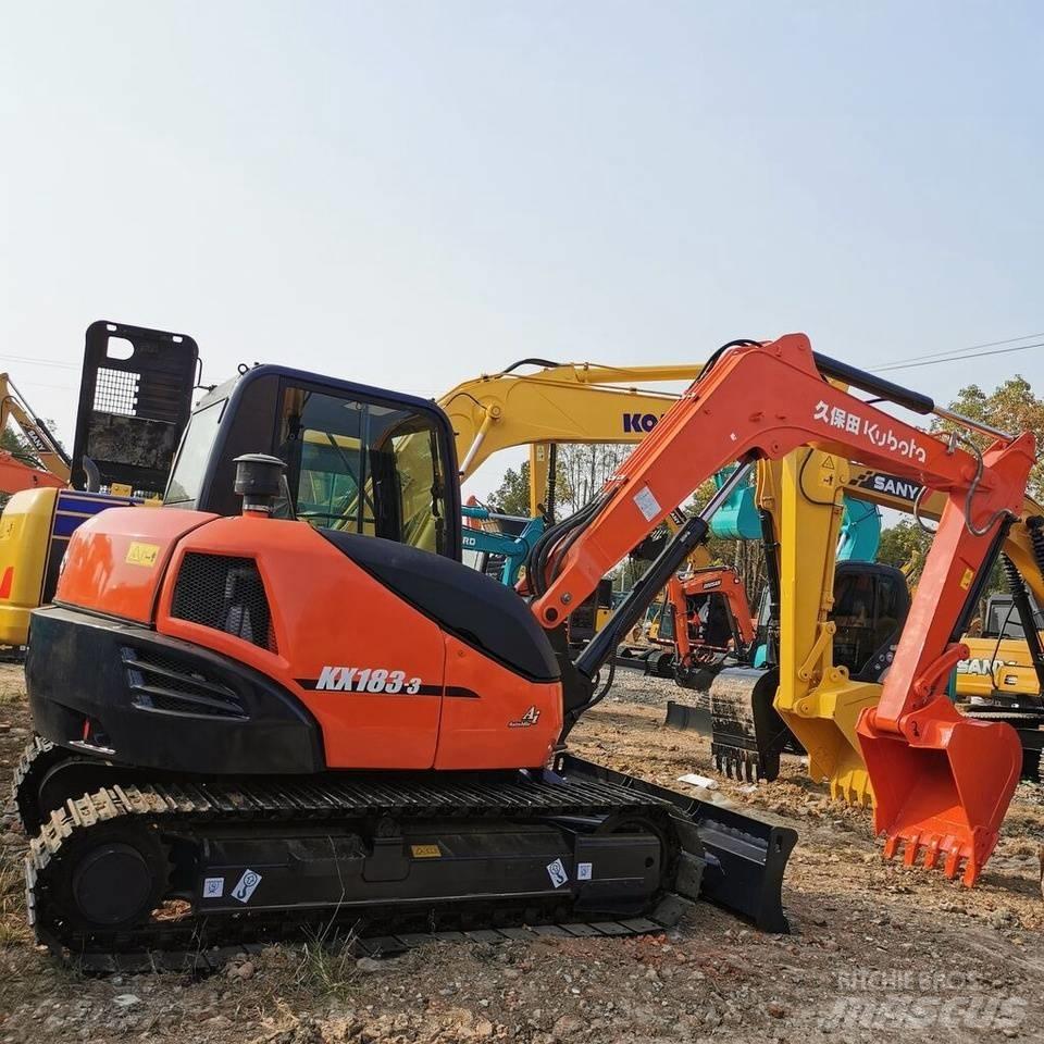 Kubota KX 183-3 حفارات زحافة