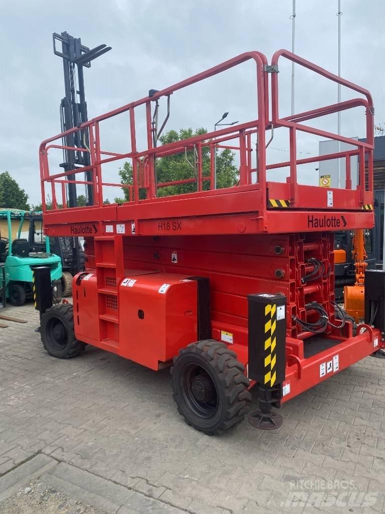 Haulotte H 18 SX رافعات مقصية الشكل