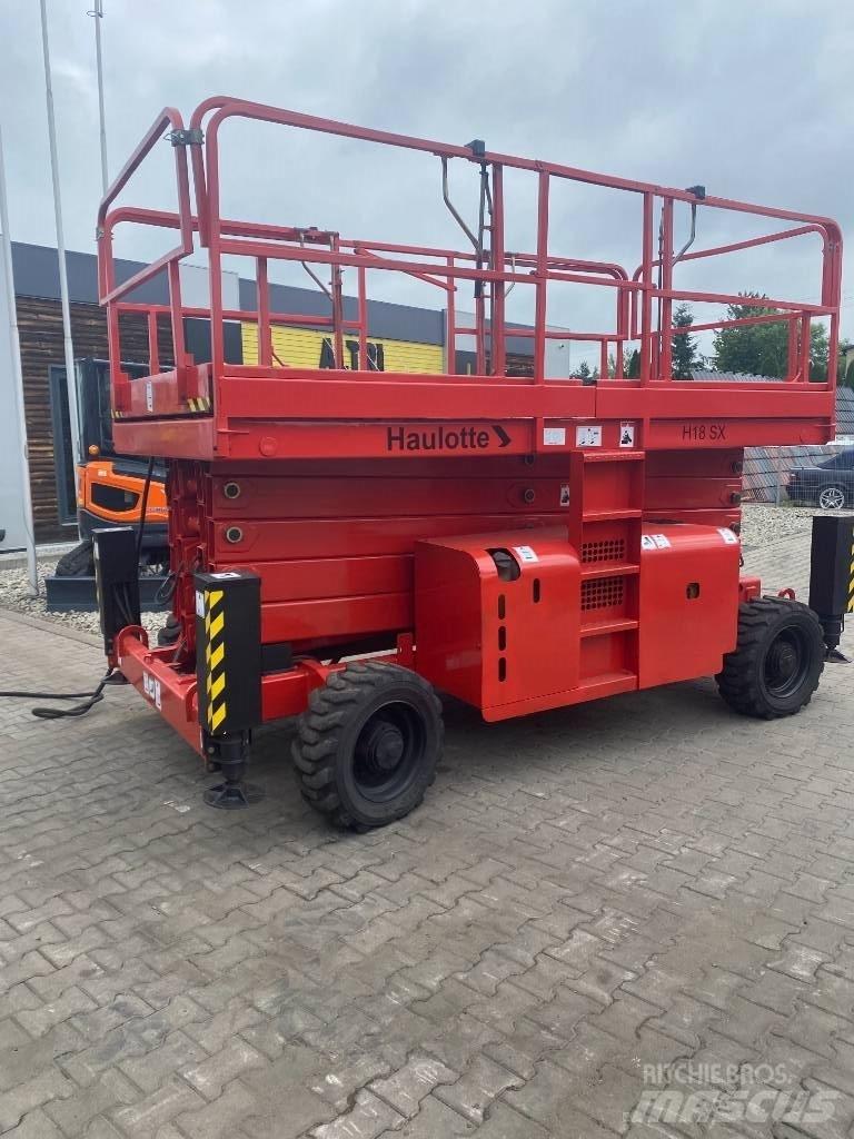 Haulotte H 18 SX رافعات مقصية الشكل