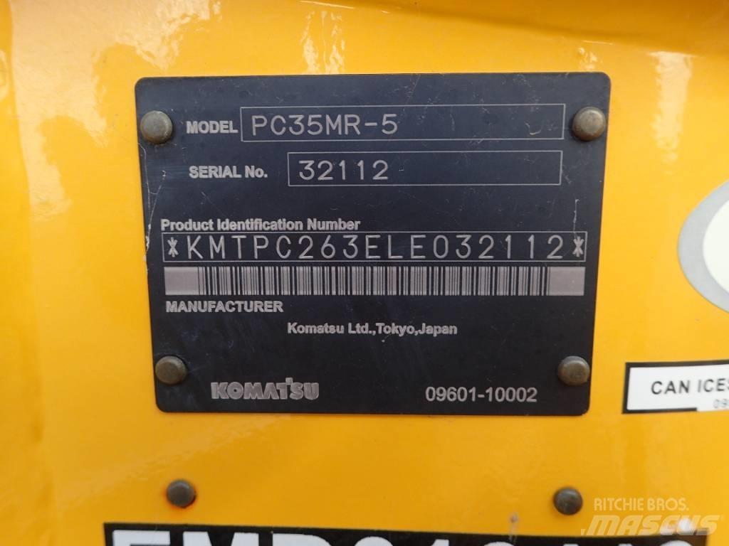 Komatsu PC35MR-5 حفارات صغيرة أقل من 7 طن (حفارات صغيرة)