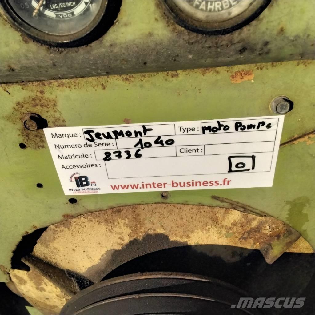  JEUMONT MOTOPOMPE المضخات والخلاطات