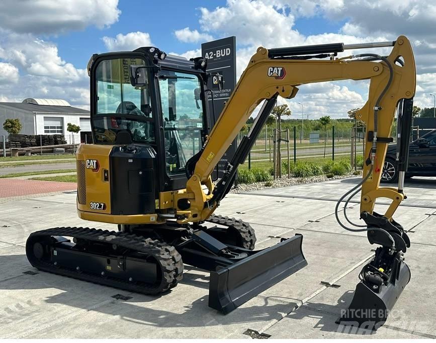 CAT 302.7 CR حفارات صغيرة أقل من 7 طن (حفارات صغيرة)