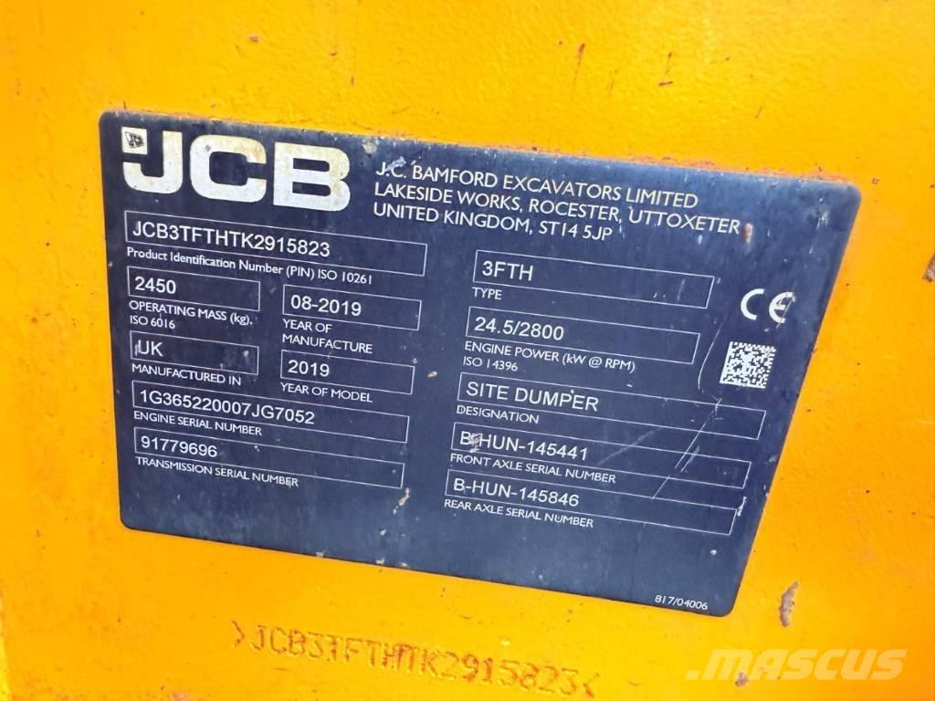JCB 3 TFH عربات نقل قلابة للمواقع