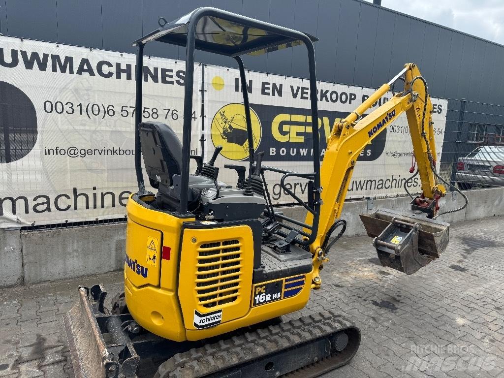 Komatsu PC 16 R-3HS حفارات صغيرة أقل من 7 طن (حفارات صغيرة)
