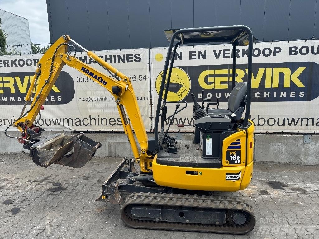 Komatsu PC 16 R-3HS حفارات صغيرة أقل من 7 طن (حفارات صغيرة)