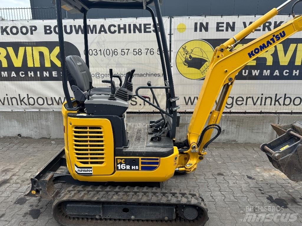 Komatsu PC 16 R-3HS حفارات صغيرة أقل من 7 طن (حفارات صغيرة)