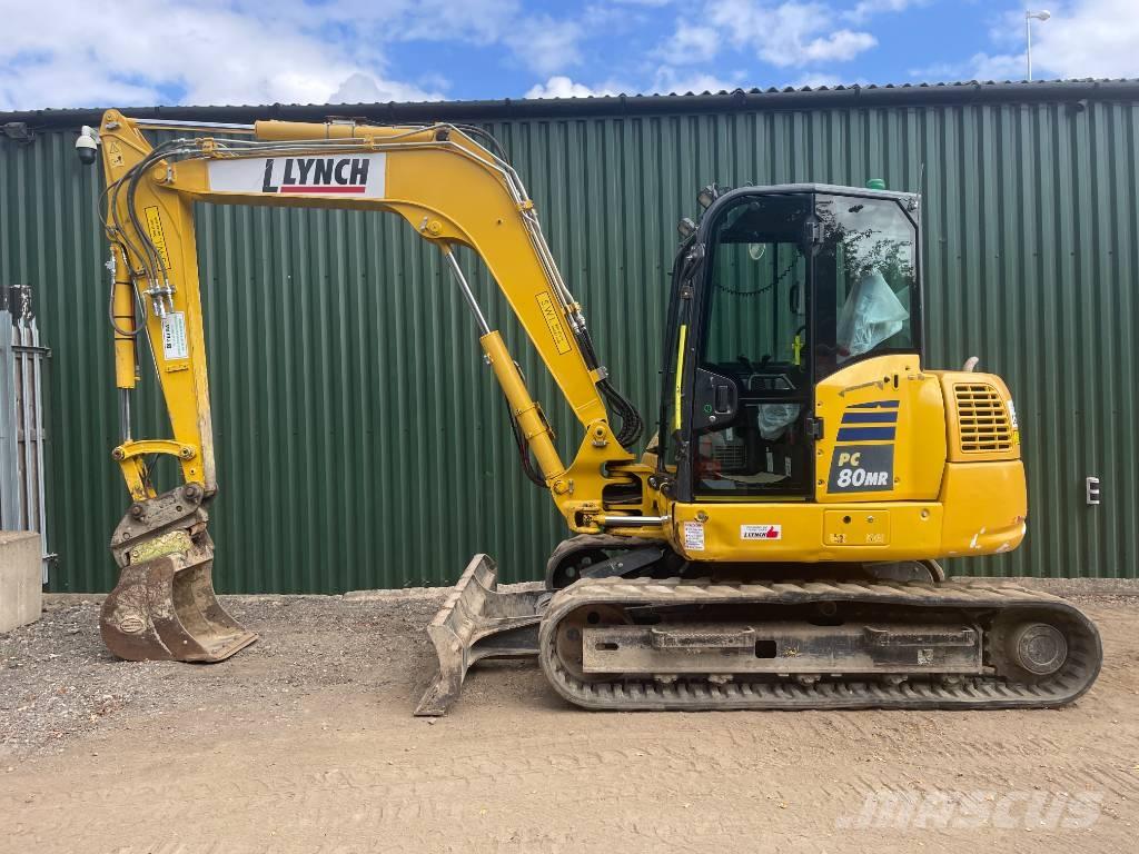 Komatsu PC 80 MR-5 حفارات وسط 7 طن - 12 طن