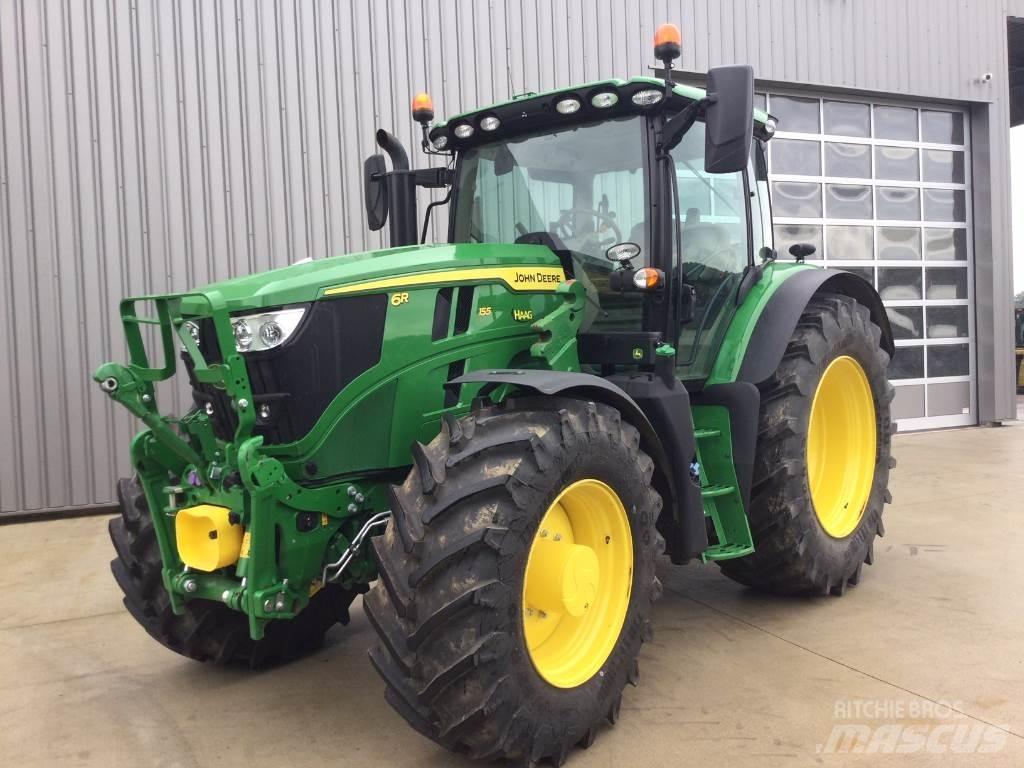 John Deere 6R155 الجرارات
