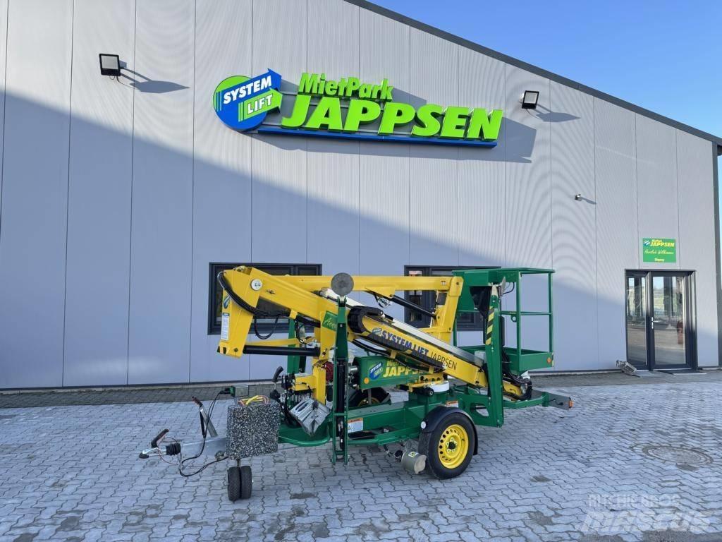 Niftylift 120 T المنصات الهوائية المثبتة على مقطورة