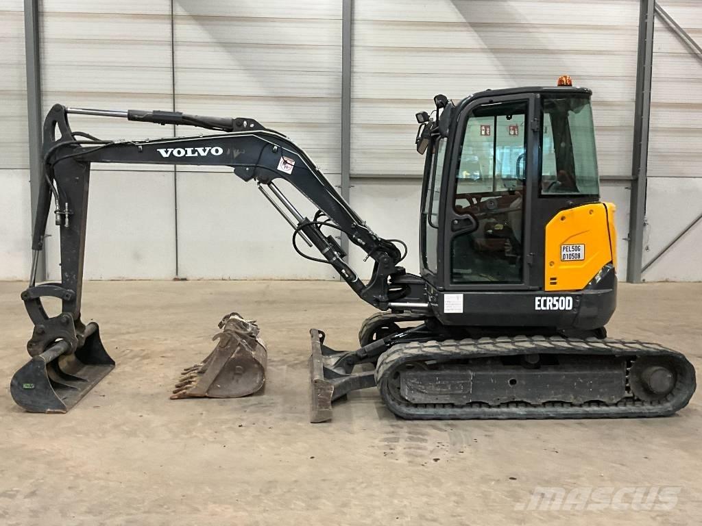 Volvo ECR 50 D حفارات صغيرة أقل من 7 طن (حفارات صغيرة)