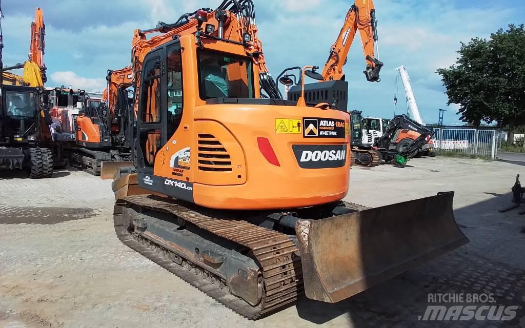Doosan DX140LCR-5 حفارات زحافة