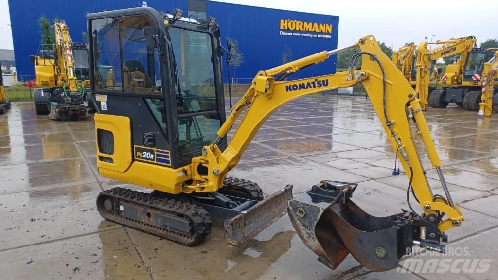 Komatsu PC 20 MR-5 حفارات صغيرة أقل من 7 طن (حفارات صغيرة)