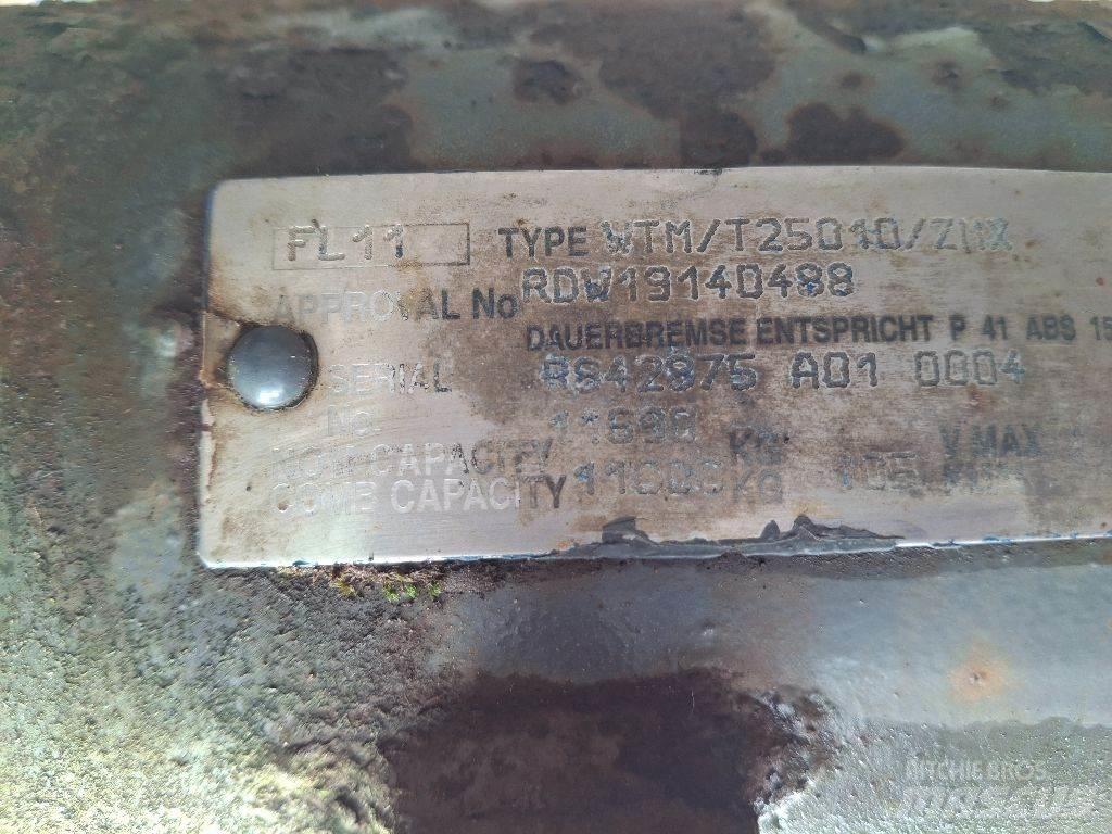  ROR WTM T25010 ZMX محور العجلة