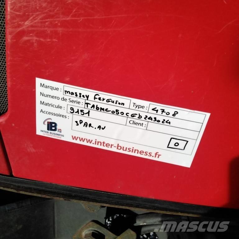 Massey Ferguson 4708 الجرارات