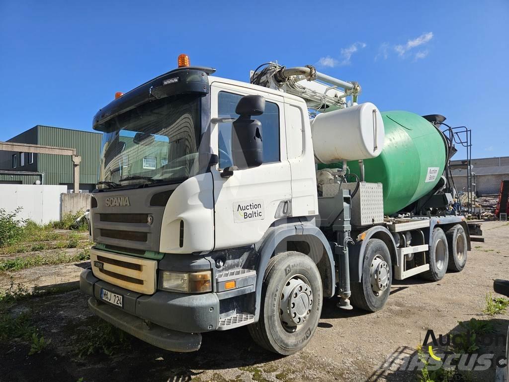 Scania P 420 مضخات خرسانة