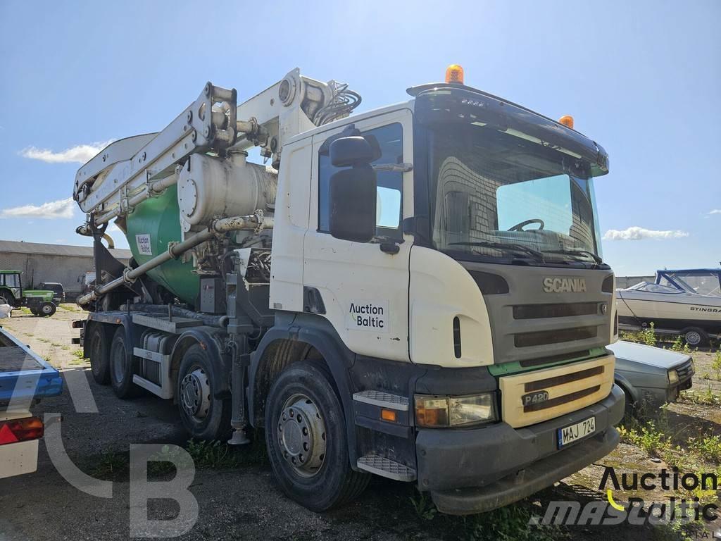 Scania P 420 مضخات خرسانة