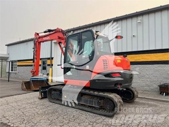 Kubota KX080-4 حفارات زحافة