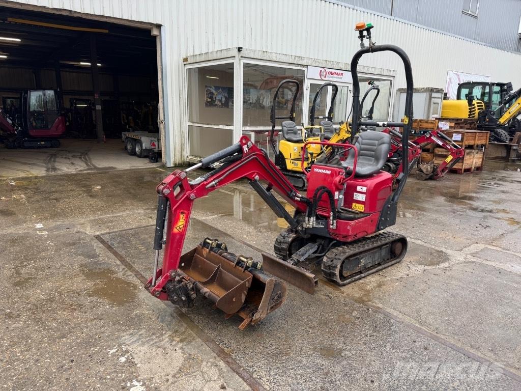 Yanmar SV08 (1E131) حفارات صغيرة أقل من 7 طن (حفارات صغيرة)