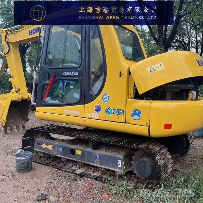 Komatsu PC 60 حفارات زحافة