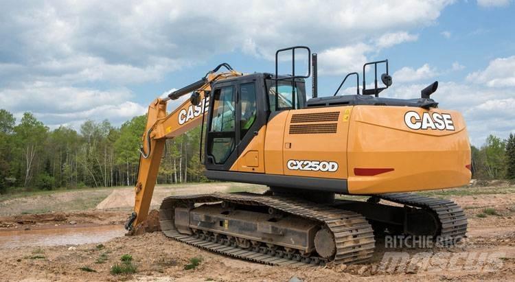 CASE CX 250 D حفارات زحافة