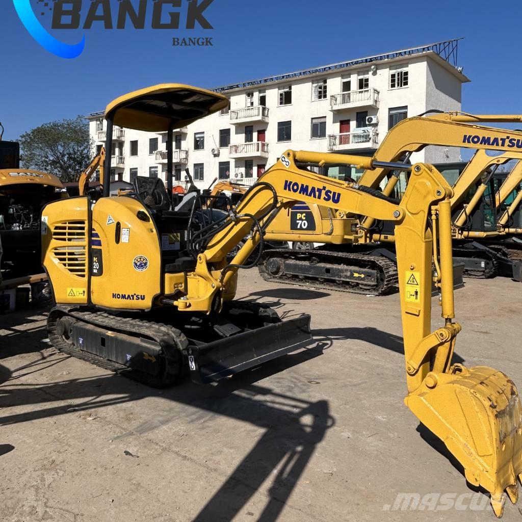 Komatsu PC 20 MR حفارات صغيرة أقل من 7 طن (حفارات صغيرة)