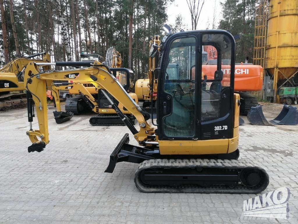 CAT 302.7 D CR حفارات صغيرة أقل من 7 طن (حفارات صغيرة)