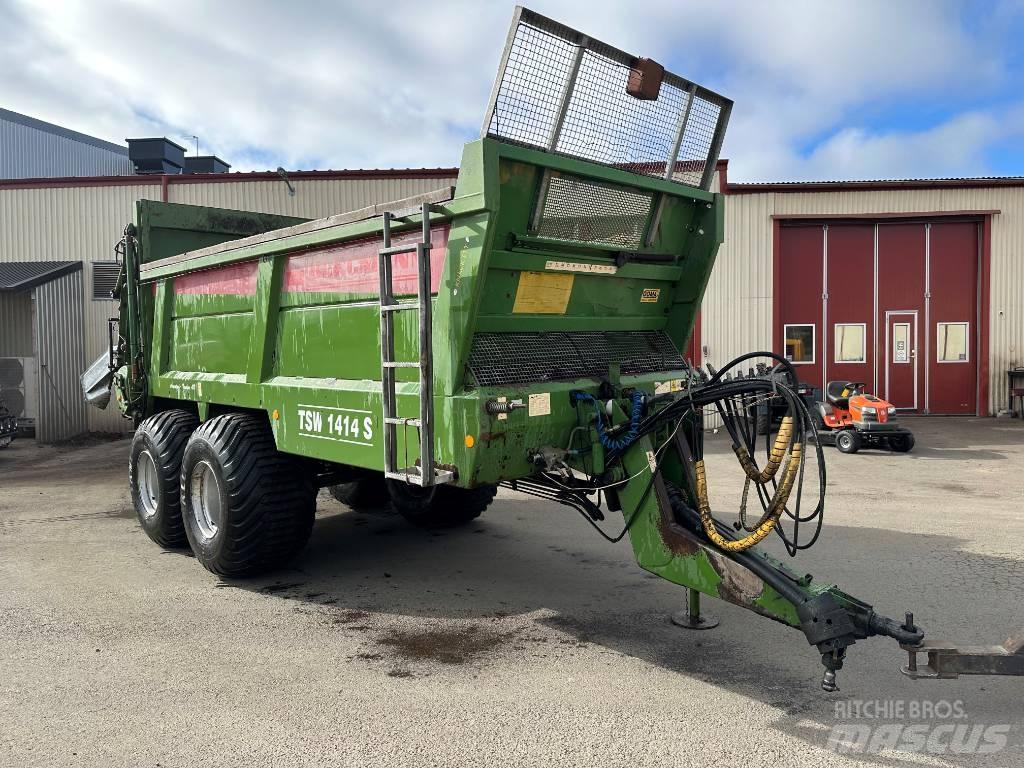 Bergmann TSW 1414 S معدات توزيع السماد العضوي