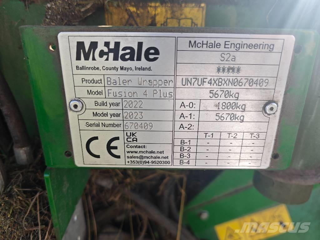 McHale Fusion 4 Plus محزمات مستديرة