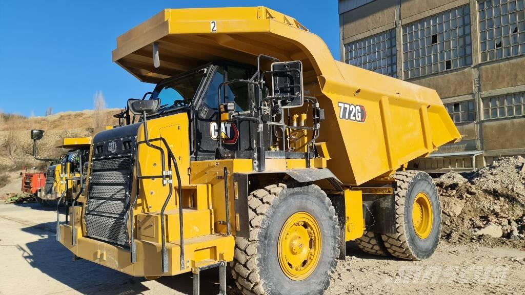 CAT 772G شاحنات المخلفات الصلبة
