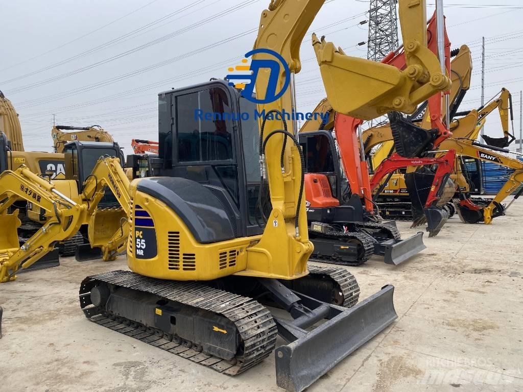 Komatsu PC 55 MR حفارات صغيرة أقل من 7 طن (حفارات صغيرة)