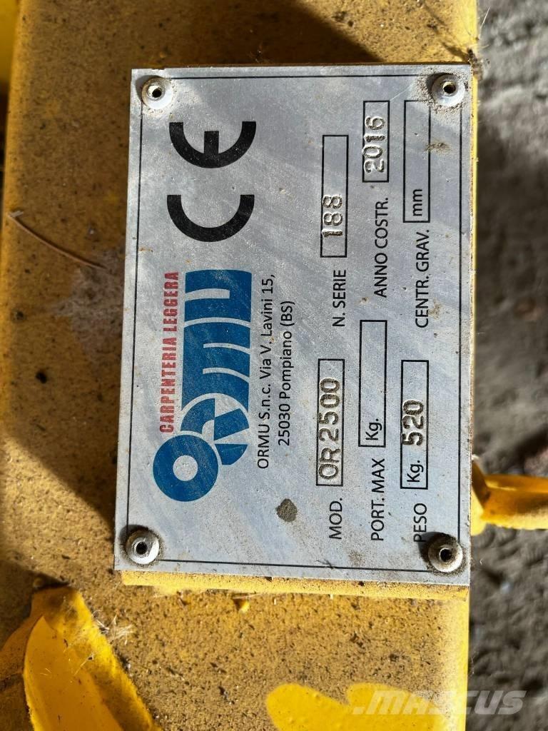  ORMU LAMA NEVE 2500 حراثات ونصول الجليد