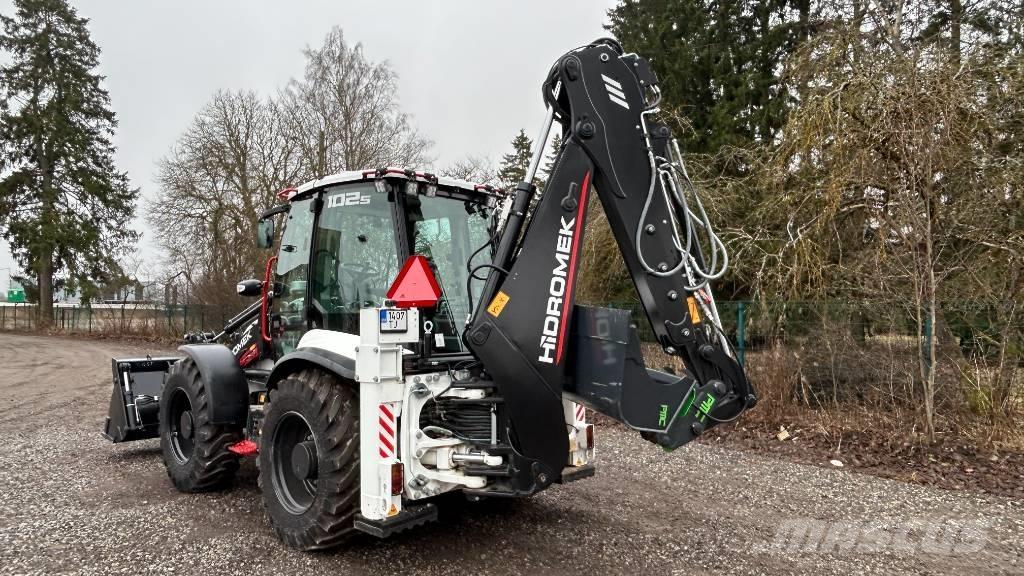 Hidromek HMK 102 S لوادر ذات جرافات عكسية
