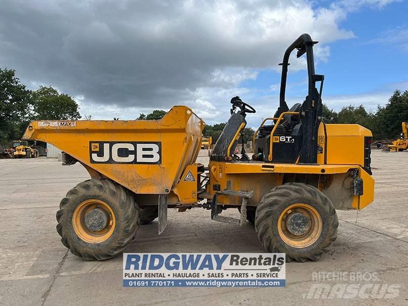 JCB 6 FT عربات نقل قلابة للمواقع