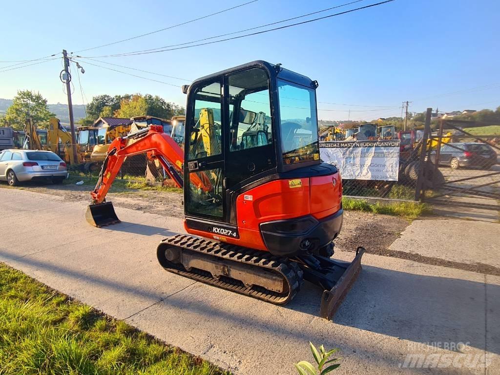 Kubota KX 027-4 حفارات صغيرة أقل من 7 طن (حفارات صغيرة)