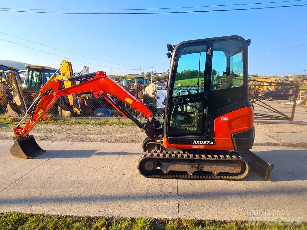Kubota KX 027-4 حفارات صغيرة أقل من 7 طن (حفارات صغيرة)