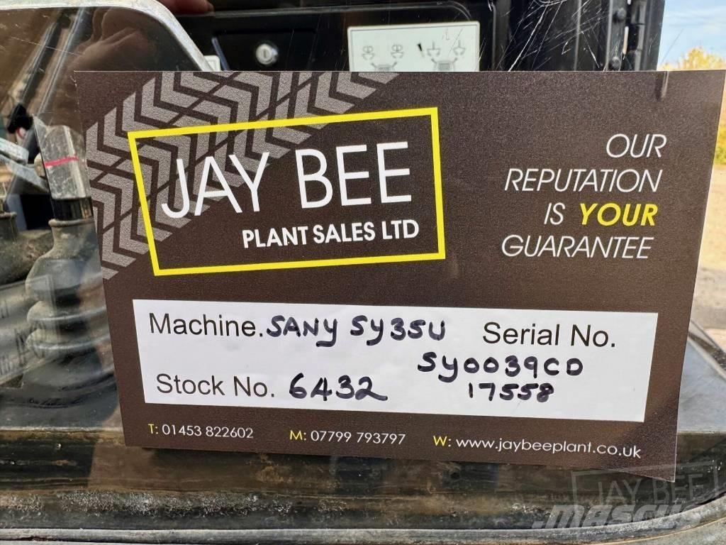 Sany SY 35 U حفارات صغيرة أقل من 7 طن (حفارات صغيرة)