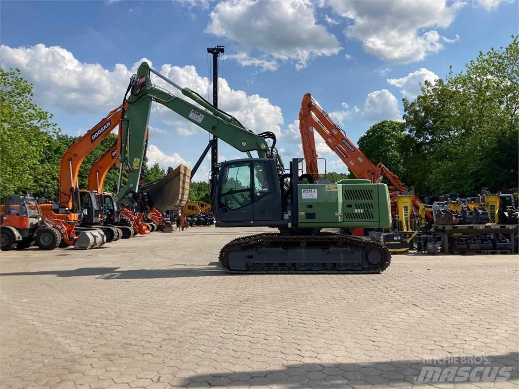Atlas 225LC-BLUE حفارات زحافة