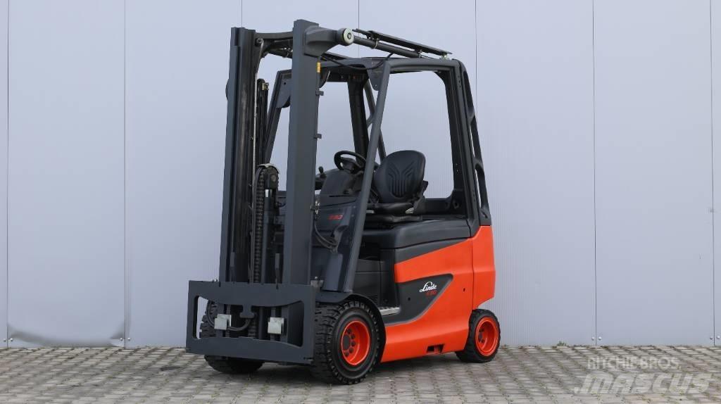 Linde E30H-01 شاحنات ذات رافعات شوكية تعمل بالكهرباء