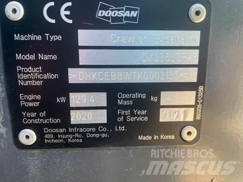 Doosan DX235LCR-5 حفارات زحافة