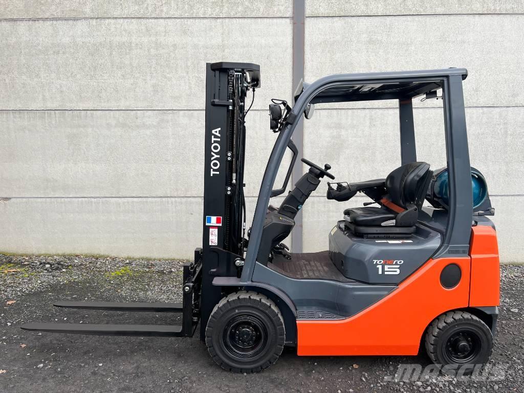 Toyota 02-8 FGF 15 شاحنات LPG