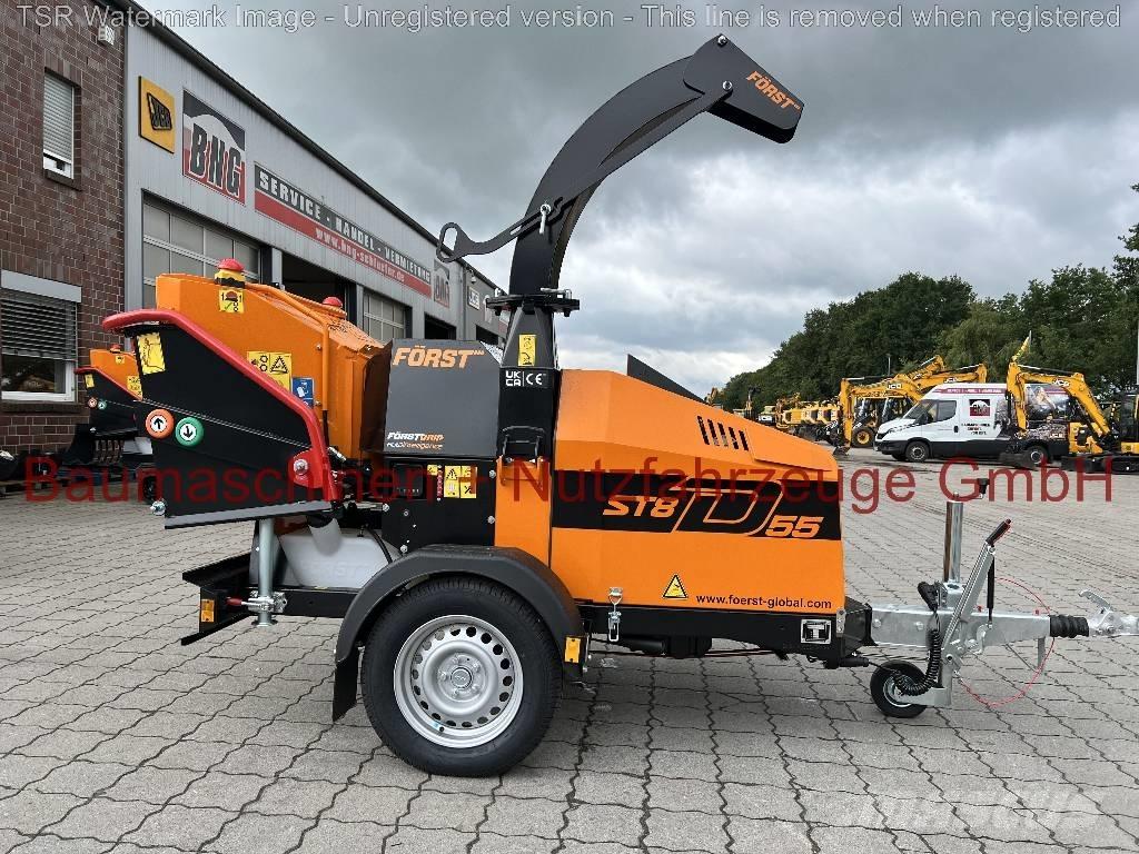  Först ST8D55 -Demo- ماكينات تقطيع أخشاب الحراجة