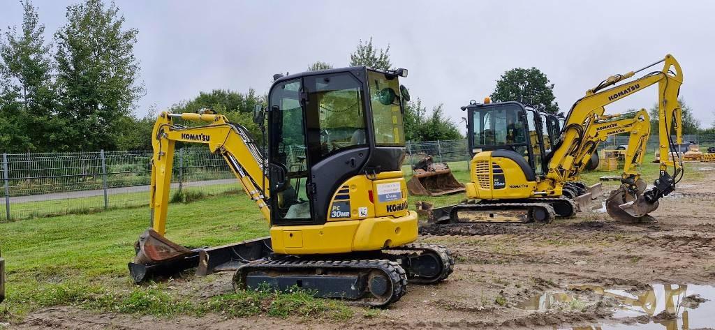 Komatsu PC 30 MR-5 حفارات صغيرة أقل من 7 طن (حفارات صغيرة)
