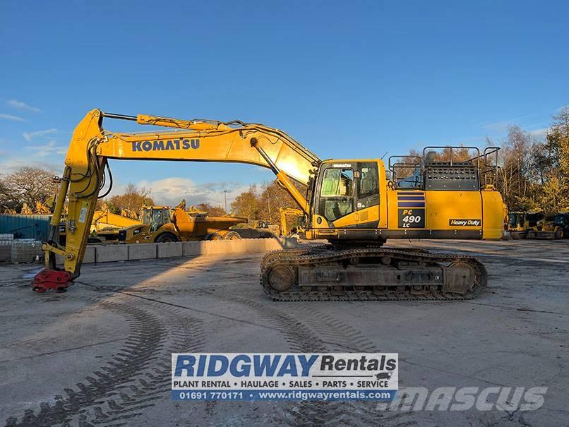 Komatsu PC 490 LC-11 حفارات زحافة