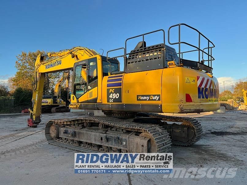 Komatsu PC 490 LC-11 حفارات زحافة